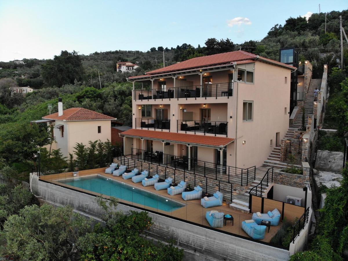 Kallia Suites- Chorefto Eksteriør bilde